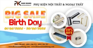 Sale bừng nổ - ưu đãi 20%  tioanf bộ sản phẩm tại  showroom
