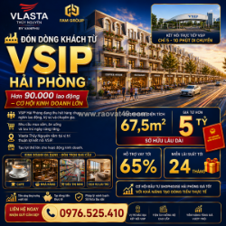 Shop house vlasta thủy nguyên kết nối vsip hải phòng – dòng tiền thực tế