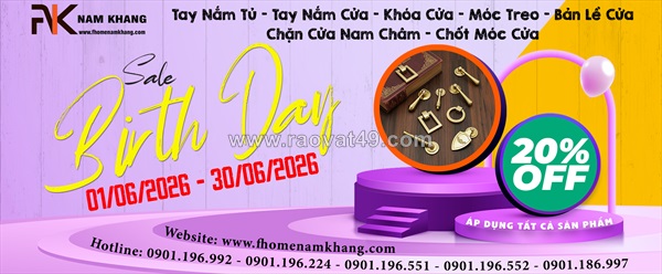 Siêu sale sinh nhật - siêu deal ưu đãi