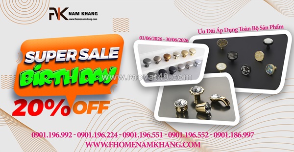 Siêu sale sinh nhật - siêu deal ưu đãi