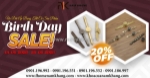 Sinh nhật rộn ràng - ngập tràn deal xịn