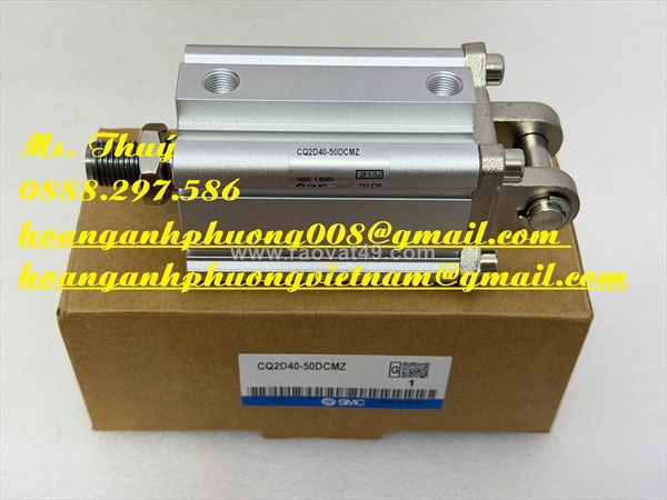 Smc cq2d40-50dcmz - xy lanh khí nén nhỏ gọn