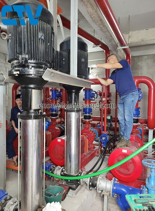 Sửa chữa, bảo dưỡng máy bơm trục đứng các hãng giá tốt