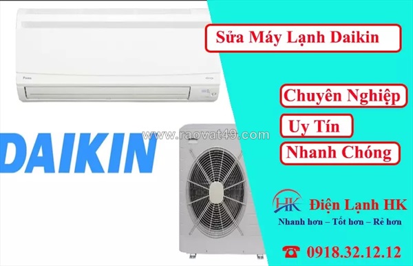 Sửa chữa điều hòa daikin tại nhà uy tín, giá tốt nhất