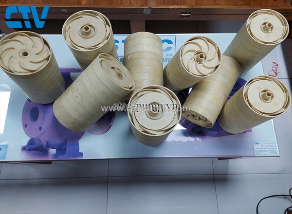 Sửa chữa thay bộ ruột buồng cánh bơm trục đứng stac evx tại hà nội