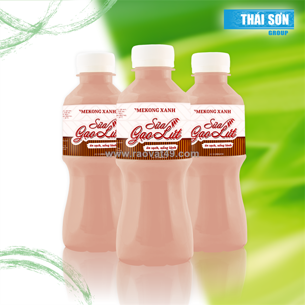 Sữa gạo lứt  mekong xanh - lựa chọn tiện lợi cho bữa sáng hoặc bữa phụ.