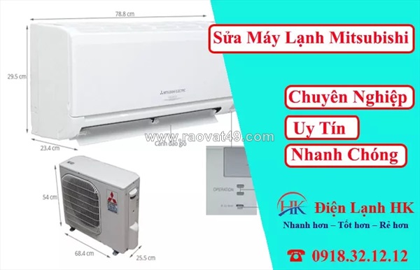 Sửa máy lạnh mitsubishi - uy tín, nhanh chóng, giá tốt