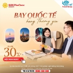Sun phuquoc airways giảm 30% hạng thương gia chặng quốc tế