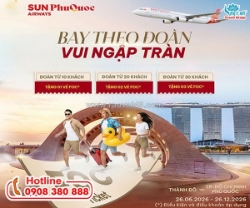 Sun phuquoc airways ưu đãi bay theo đoàn