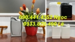 Sx can nhựa 1 lít dày đựng hóa chất chống oxy hóa, can nhựa 2 lít vuông dày