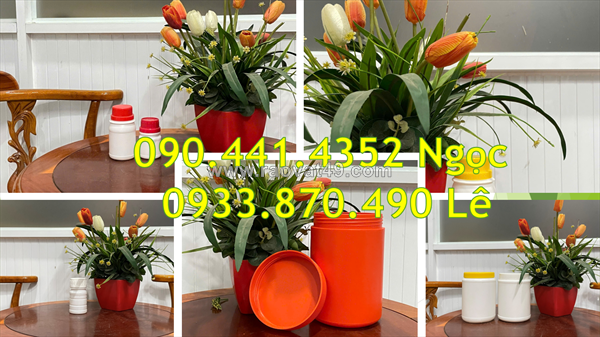 Sx hủ nhựa 50gr tròn, hủ nắp vặn 100gr, hủ nhựa 250g nắp xé