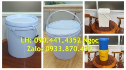 Sx vỏ thùng sơn 1 lít, thùng sơn 5 lít giá rẻ, thùng đựng sơn 12 lít đa dạng màu sắc
