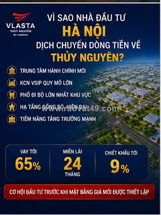 Tại sao nhiều nhà đầu tư hà nội đang âm thầm săn nhà phố vlasta thủy nguyên?