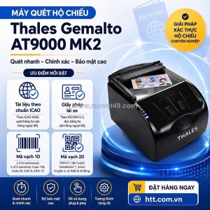 Tăng tốc quy trình xác thực hộ chiếu với thales gemalto at9000 mk2
