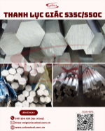 Thanh thép lục giác đặc s35c / s50c unico: giải pháp phôi định hình tối ưu hiệu suất và cắt giảm chi phí gia công cnc