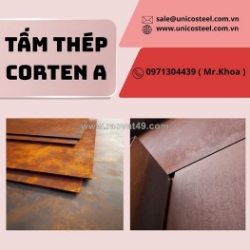 Thép corten a unicosteel: giải pháp thép kháng thời tiết độc bản, bền đẹp đỉnh cao cho các công trình và kiến trúc ngoài trời