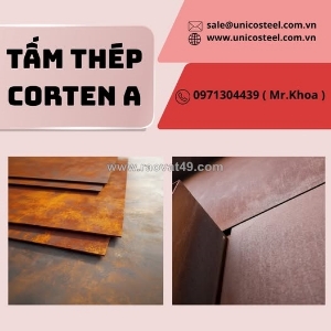 Thép corten a unicosteel: giải pháp thép kháng thời tiết độc bản, bền đẹp đỉnh cao cho các công trình và kiến trúc ngoài trời
