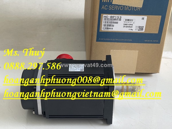 Thiết bị giá tốt - động cơ mitsubishi hc-rp153- mới 100%