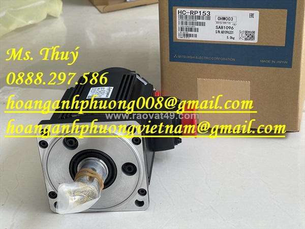 Thiết bị giá tốt - động cơ mitsubishi hc-rp153- mới 100%