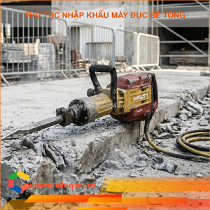 Thủ tục nhập khẩu máy c bê tông