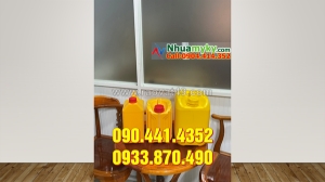 Thùng nhựa 10 lít dày, can 20 lít nhựa nguyên phẩm, can 25 lít đựng accetone
