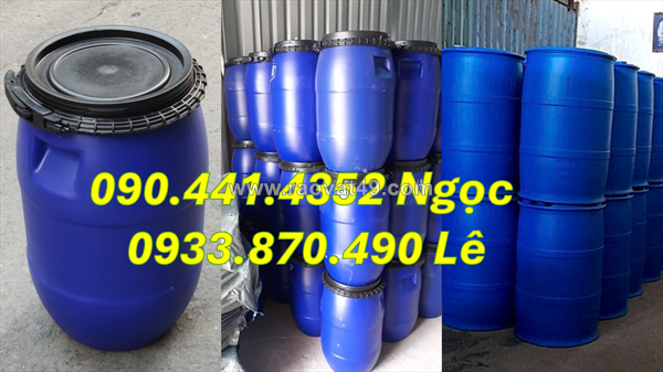 Thùng phuy nhựa 30 lít đựng dầu gội thảo dược, thùng phuy nhựa 50 lít đựng tinh chất bồ kết