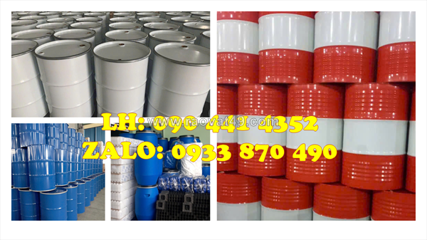 Thùng phuy nhựa 30 lít đựng dung môi, thùng phuy 50 lít đựng chất tẩy rửa, thùng nhựa 60 lít đựng dung dịch xử lý