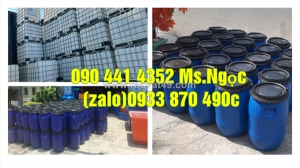 Thùng phuy nhựa 30 lít đựng hóa chất, những công dụng khác của thùng phuy nhựa 30 lít