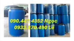 Thùng phuy nhựa 50 lít đựng nước đường, thùng phuy nhựa 30 lít đựng cao su