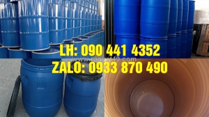Thùng phuy sắt 220 lít đựng nhiên liệu, vỏ thùng phuy sắt đựng dung môi, thùng phuy sắt đựng dầu