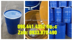 Thùng phuy sắt 220 lít đựng xăng dầu, thùng phuy sắt 220l đựng javel