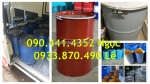 Thùng phuy sắt 220 lít đựng xăng, dầu, thùng phuy sắt làm bàn ghế