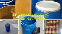 Thùng phuy sắt đựng dầu mỡ 220 lít, thùng phuy sắt đựng hóa chất ngành dầu khí, xây dựng..