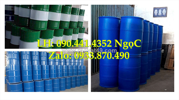 Thùng phuy sắt đựng dầu mỡ 220 lít, thùng phuy sắt đựng hóa chất ngành dầu khí, xây dựng..