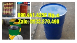 Thùng phuy sắt đựng hóa chất 220 lít đựng thành phần hóa học mạnh tại tphcm