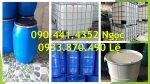 Thùng phuy sắt nắp kín đựng chất lỏng, xăng, dầu nhờn, nhớt, mỡ công nghiệp..