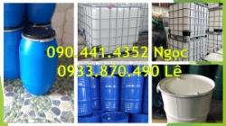 Thùng phuy sắt nắp kín đựng chất lỏng, xăng, dầu nhờn, nhớt, mỡ công nghiệp..