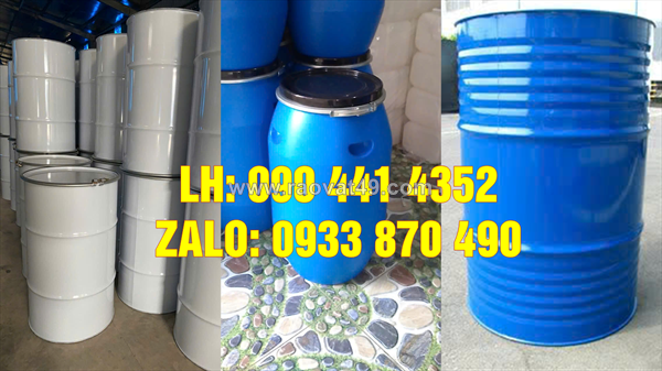 Thùng phuy sắt ở đâu chất lượng tốt? thùng phuy sắt qua sử dụng 220 lít ở đâu bền, đẹp tại tphcm