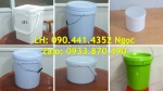 Thùng sơn nhựa 30 lít, vỏ thùng sơn 22 lít, thùng nhựa 20 lít đựng sơn nội thất