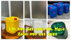 Tìm can nhựa 30 lít đựng muối axit có thoát khí, can nhựa 25 lít đựng bazơ tại trà ôn