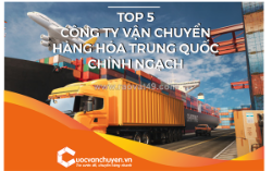 Top 5 công ty vận chuyển hàng hóa trung quốc chính ngạch