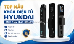 Top mẫu khóa điện tử hyundai đáng tham khảo hiện nay