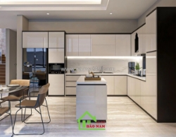 Tủ bếp cao cấp đẹp, sang trọng | mẫu hiện đại cho nhà phố, biệt thự