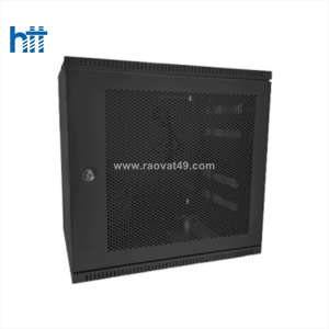 Tủ htt rack pro 19 inch 10u-d500 (treo tường - 2 cửa hông)