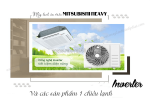Tư vấn lắp máy lạnh âm trần mitsubishi heavy inverter rất bền – sử dụng lâu dài với thời gian