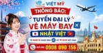 Tuyển đại lý vé máy bay narita – tp.hcm thu nhập hấp dẫn