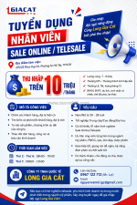 Tuyển dụng nhân viên sale online / telesale