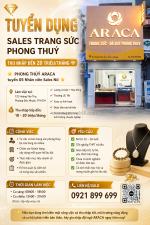 Tuyển nhân viên sales trang sức phong thủy tp.hcm