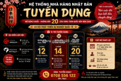 Tuyển nv full-time và quản lý tp.hcm