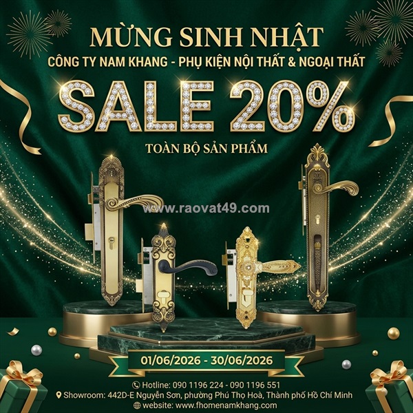 Ưu đãi nhất năm - cơ hội mua sắm không thể bỏ lỡ